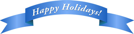 Happy Holidaysのロゴ・イラスト
